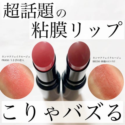 ネンマクフェイク ルージュ/Visée/口紅を使ったクチコミ(1枚目)