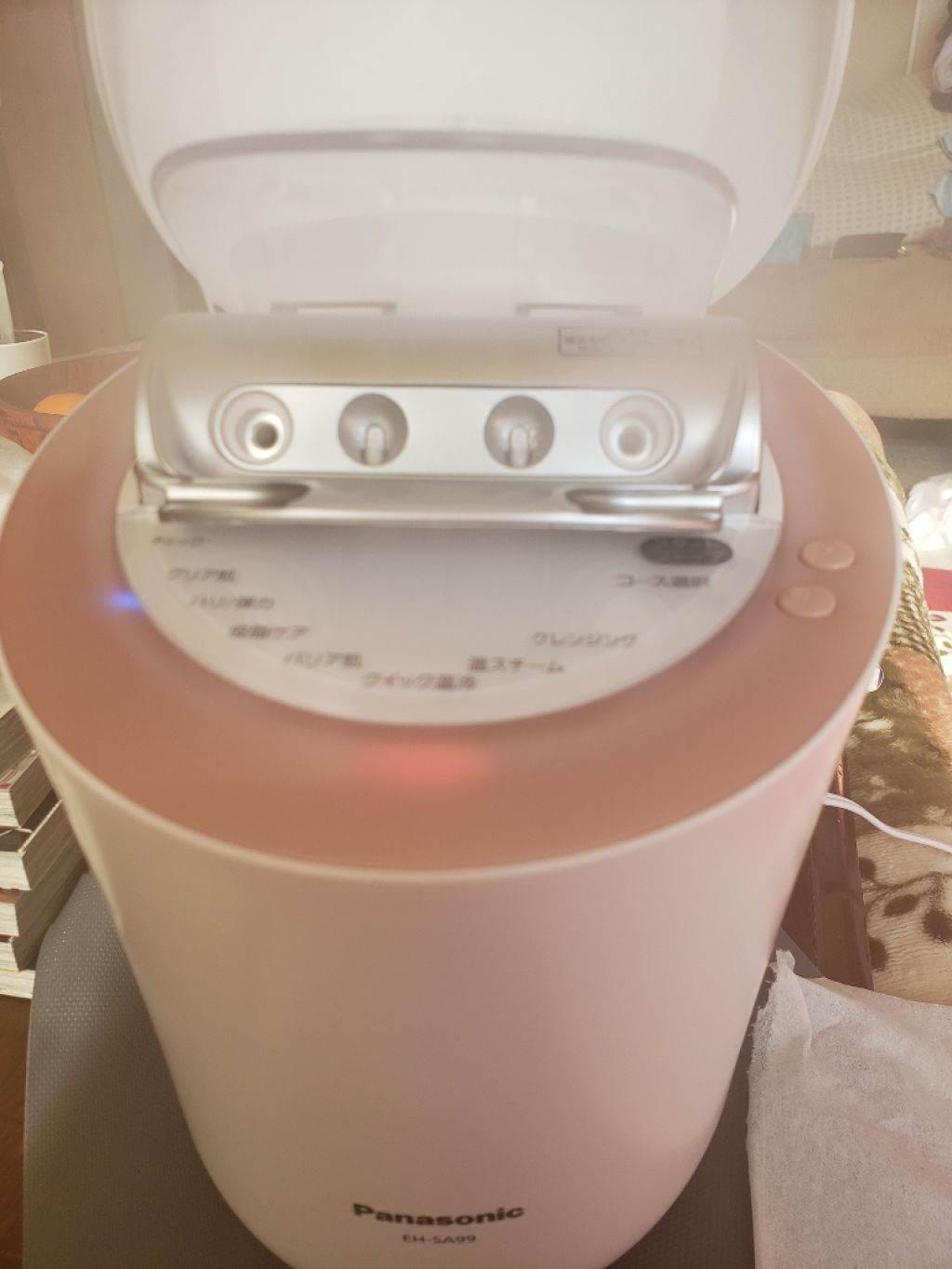 スチーマー ナノケア/Panasonic/美顔器・マッサージを使ったクチコミ(1枚目)