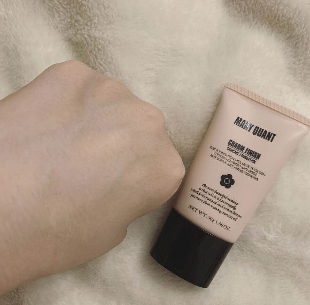 チャーム フィニッシュ /MARY QUANT/クリーム・エマルジョンファンデーションを使ったクチコミ（2枚目）