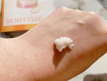 クリアバウンスクリーム /BENEFIQUE/フェイスクリームを使ったクチコミ(2枚目)