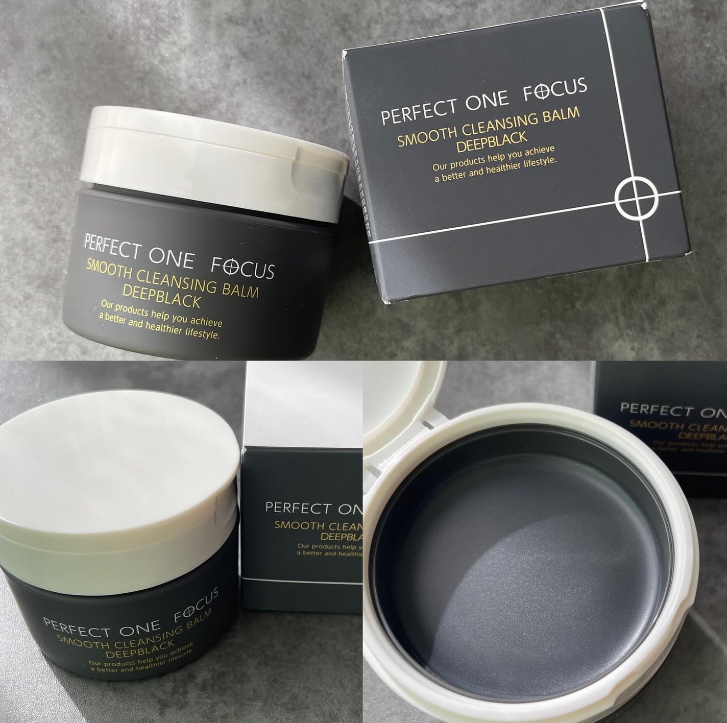 パーフェクトワンフォーカス スムースクレンジングバーム ディープブラック/PERFECT ONE FOCUS/クレンジングバームを使ったクチコミ(3枚目)