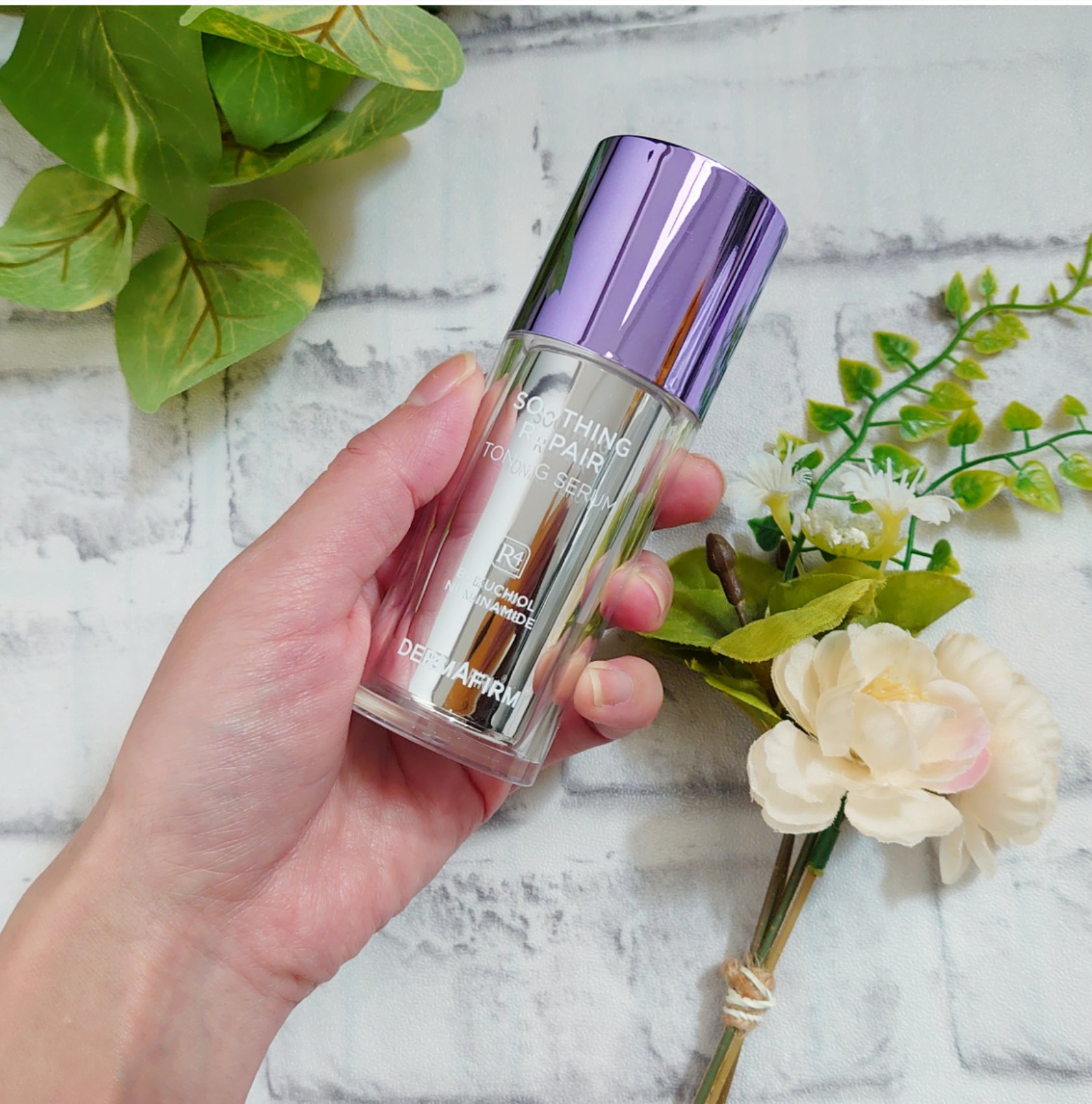 SOOTHING REPAIR TONING SERUM R4/ダーマファーム/美容液を使ったクチコミ（2枚目）