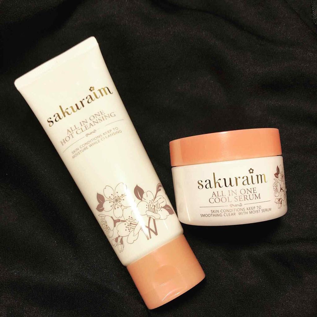 オールインワンホットクレンジング/sakuraim/クレンジングジェルを使ったクチコミ（1枚目）