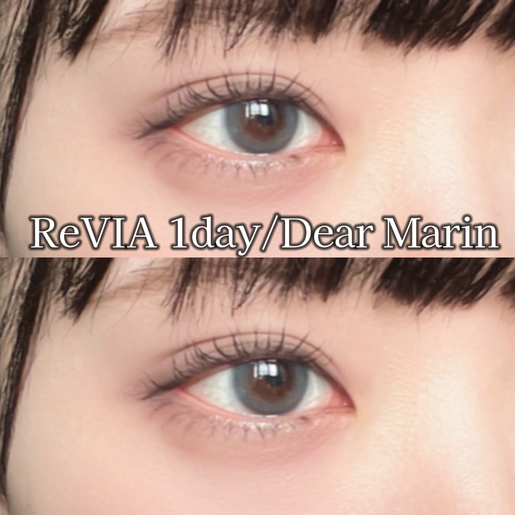 Victoria(ヴィクトリア）1day Dusty Gray/Victoria/ワンデー（１DAY）カラコンを使ったクチコミ（3枚目）