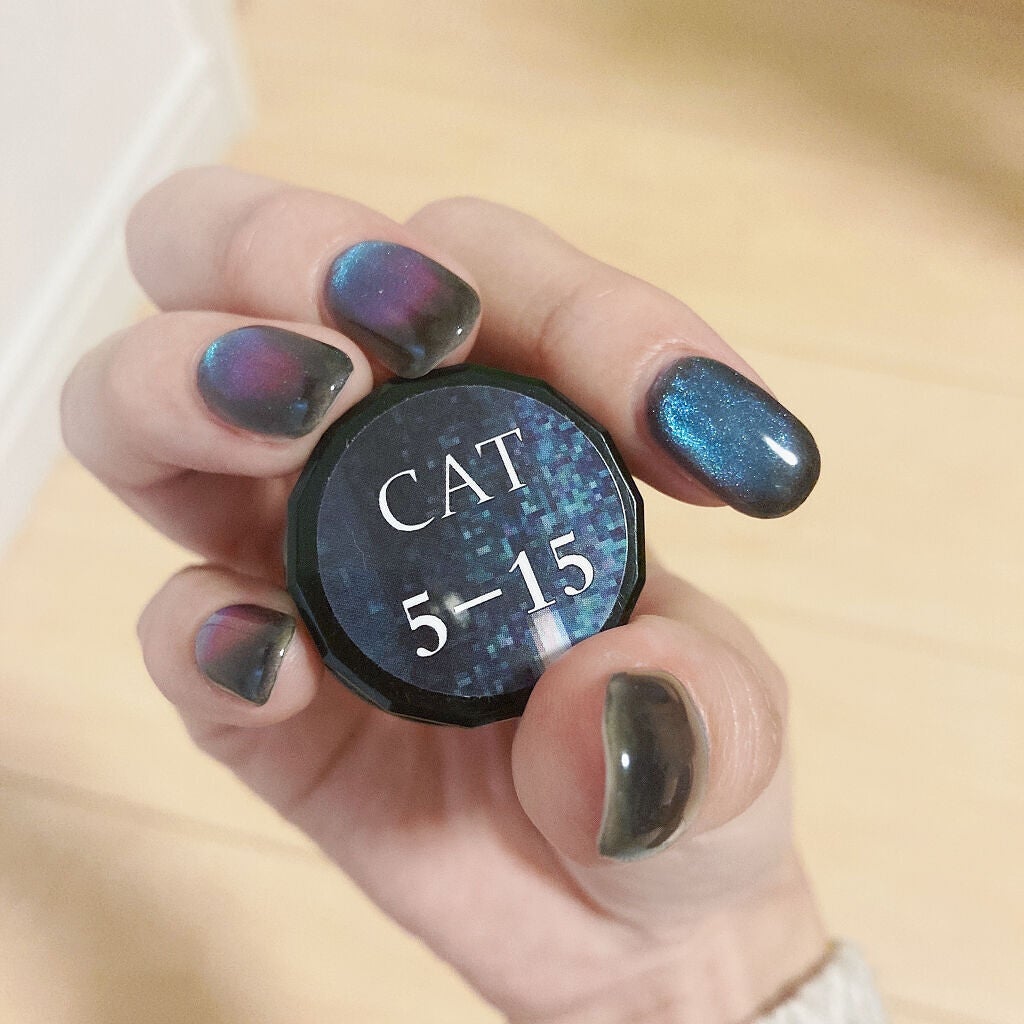 ラブリー5Dキャッツアイジェル/グレースジェル/ジェルネイルを使ったクチコミ(2枚目)