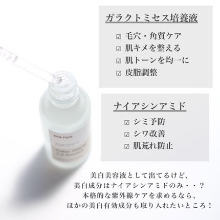 ガラクナイアシン2.0エッセンス/manyo/美容液を使ったクチコミ(3枚目)