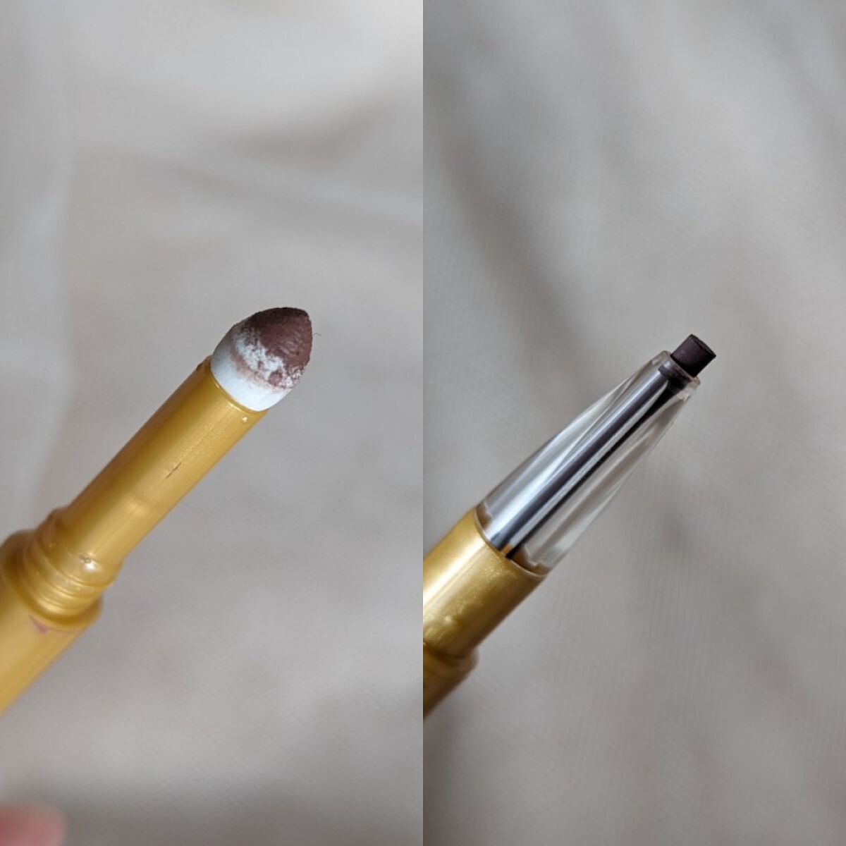 パウダー＆ペンシル　アイブロウＥＸ PD16 アッシュピンク(限定)/excel/アイブロウペンシルを使ったクチコミ（3枚目）