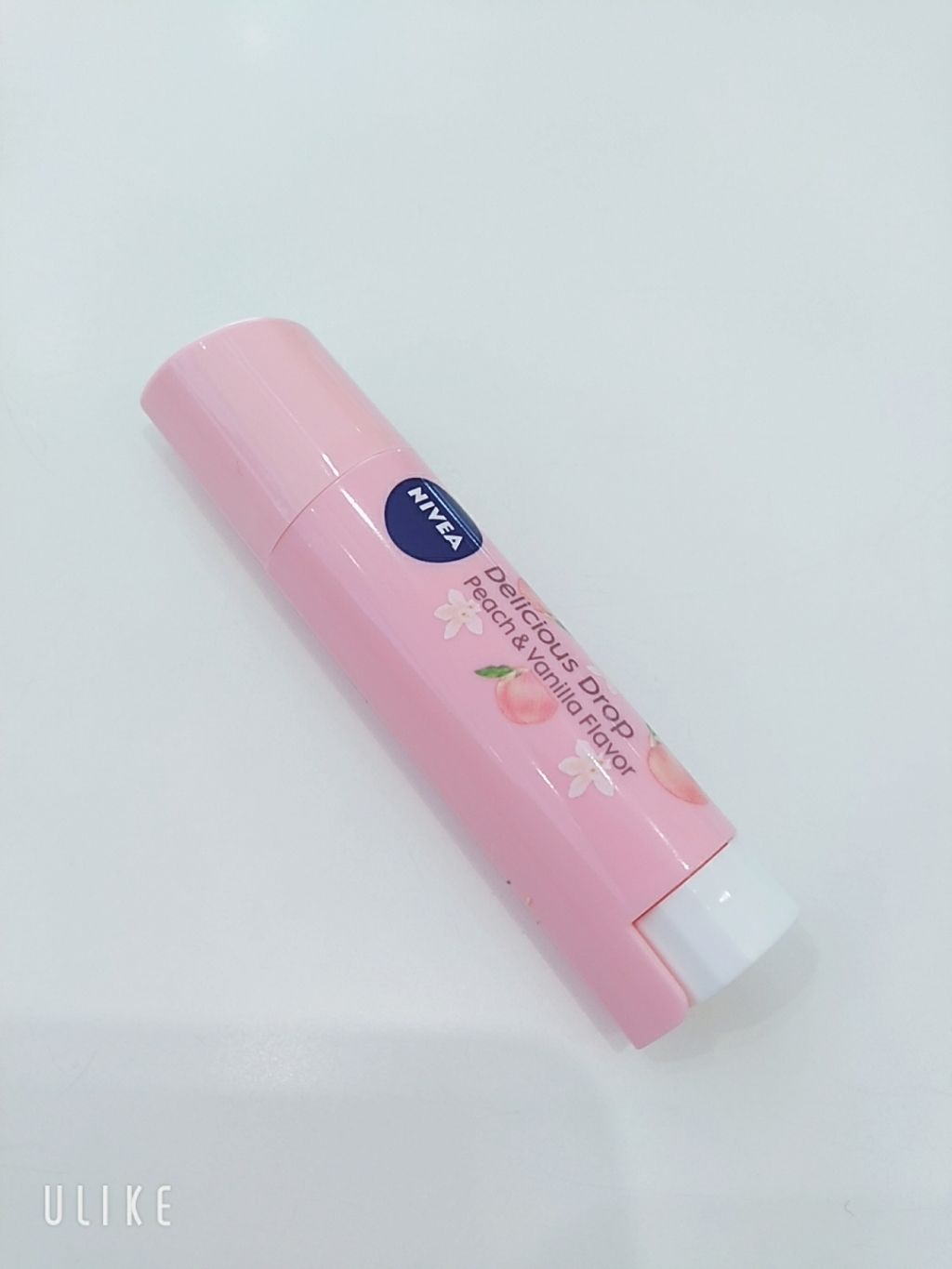 ニベア フレーバーリップ デリシャスドロップ ピーチの香り/ニベア/リップクリームを使ったクチコミ(1枚目)