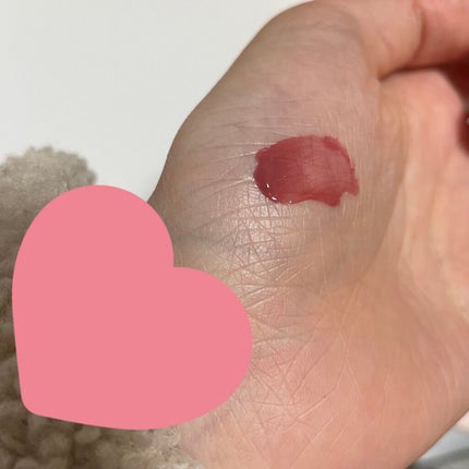 ジューシーラスティングティント/rom&nd/リップティントを使ったクチコミ(4枚目)