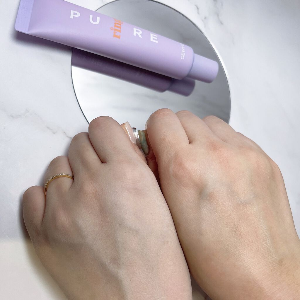 ピュアリングクリーム/DEWYCEL/化粧下地を使ったクチコミ(3枚目)
