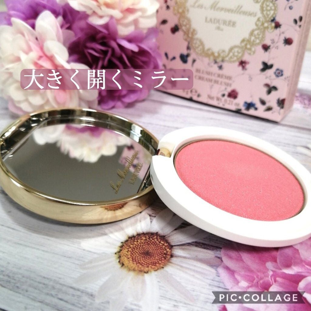 クリーム ブラッシュ/レ・メルヴェイユーズ ラデュレ/ジェル・クリームチークを使ったクチコミ(4枚目)