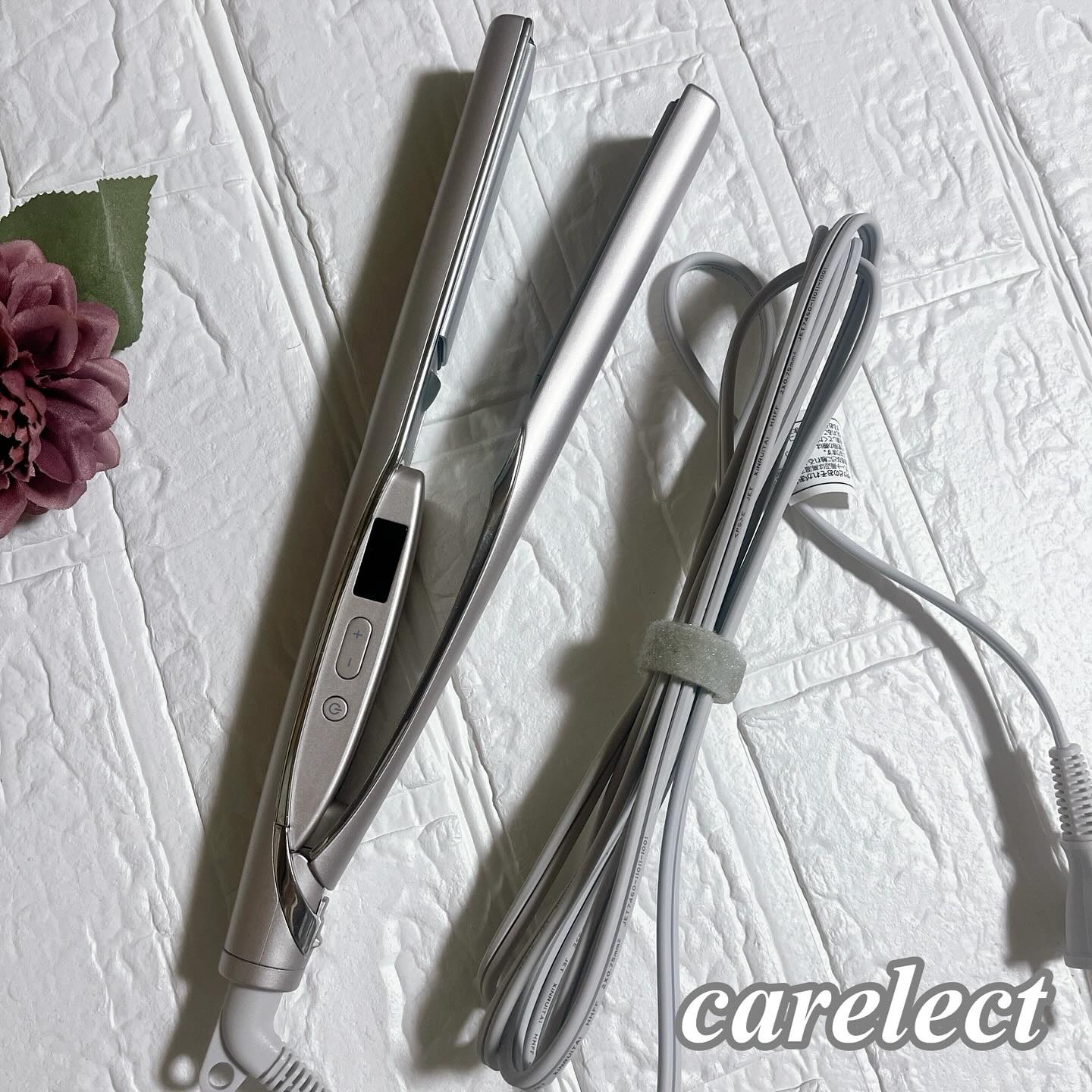 スムースケアアイロン/carelect/ストレートアイロンを使ったクチコミ（1枚目）