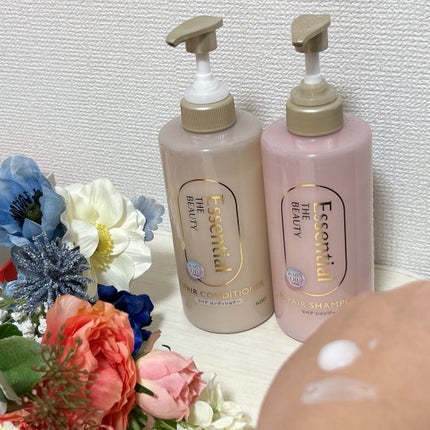 ザビューティ リペアシャンプー・コンディショナー/エッセンシャル/市販シャンプーを使ったクチコミ(2枚目)