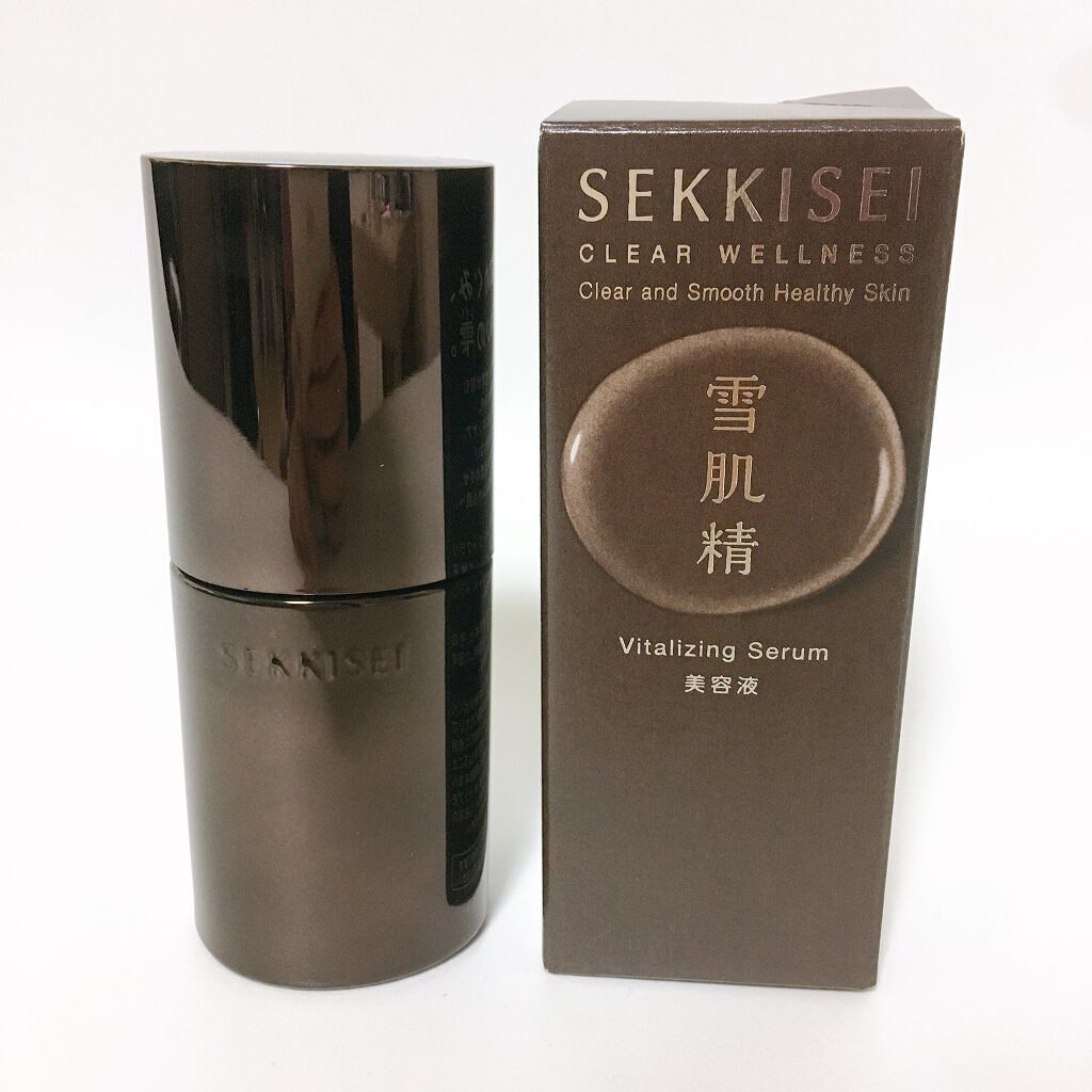 クリアウェルネス V セラム/雪肌精/美容液を使ったクチコミ（1枚目）