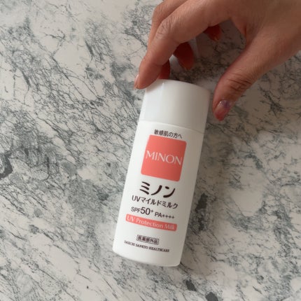 ミノンUVマイルドミルク/ミノン/日焼け止めミルクを使ったクチコミ(1枚目)