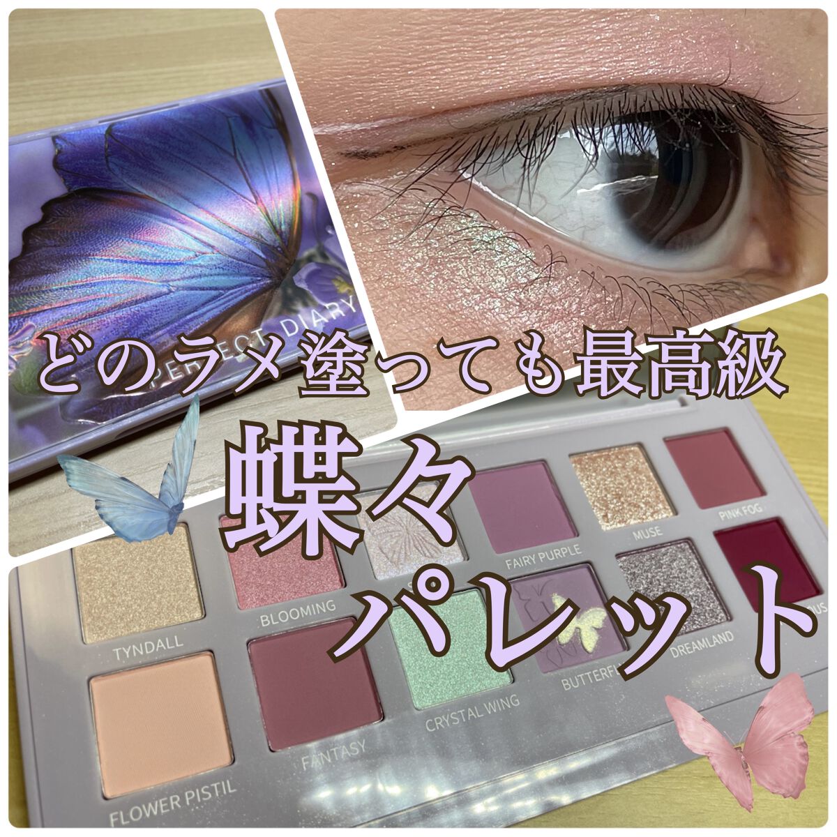 エクスプローラ12色 動物アイシャドウパレット/PERFECT DIARY/アイシャドウパレットを使ったクチコミ（1枚目）