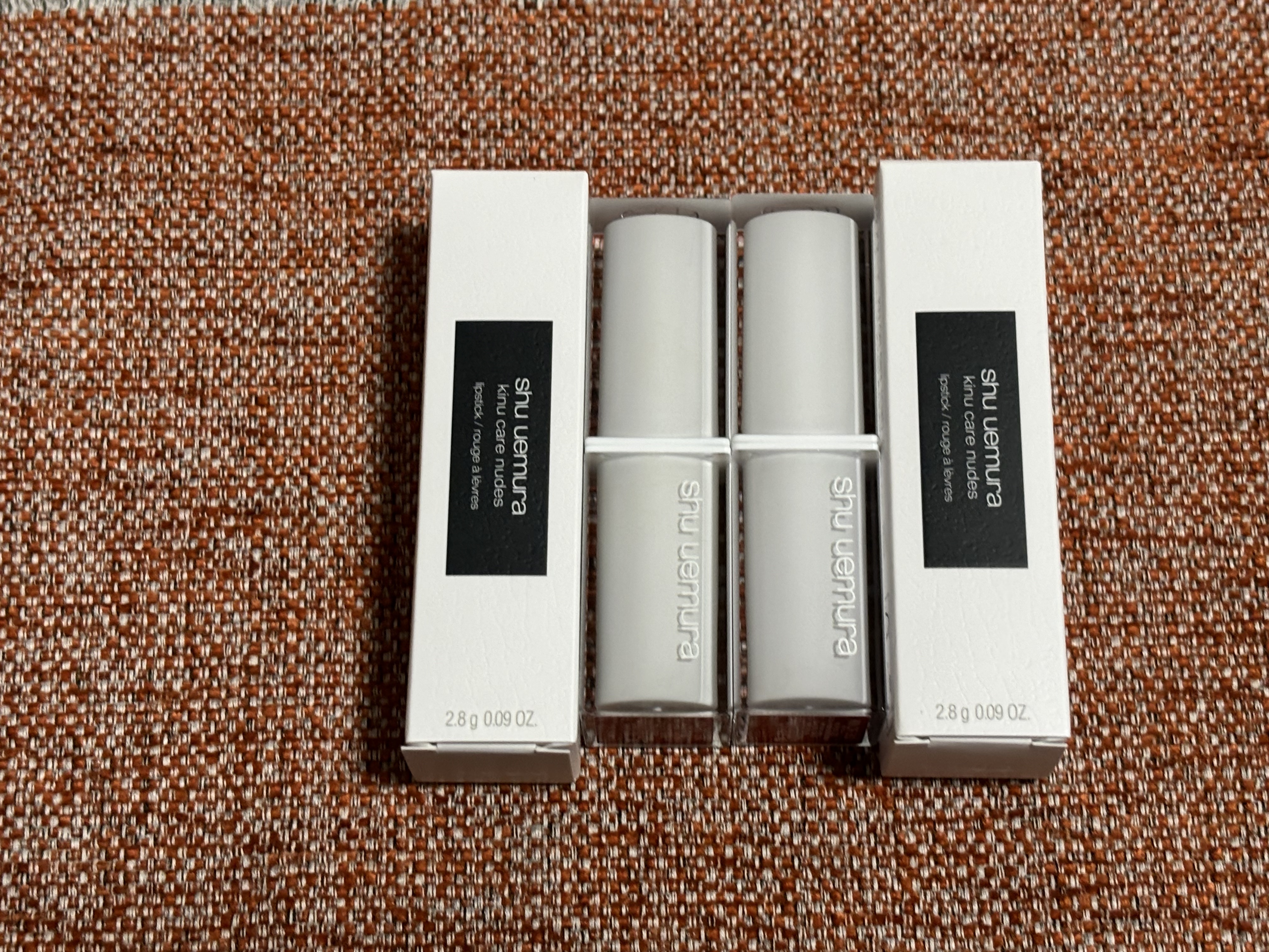 キヌケアヌード RD 150 チェリーソース/shu uemura/口紅を使ったクチコミ（1枚目）