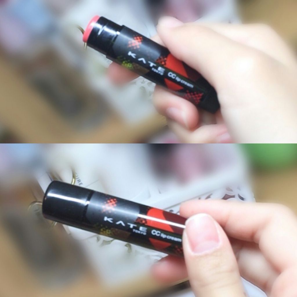 CCリップクリームN/KATE/リップケアを使ったクチコミ（2枚目）