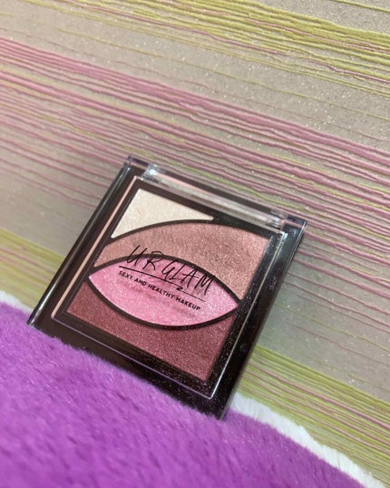 UR GLAM VELVET EYE COLOR PALETTE/U R GLAM/アイシャドウパレットを使ったクチコミ(1枚目)