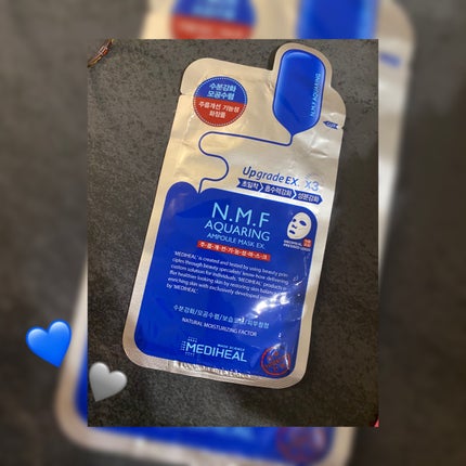N.M.FアクアアンプルマスクJEX/MEDIHEAL/シートマスク・パックを使ったクチコミ(1枚目)