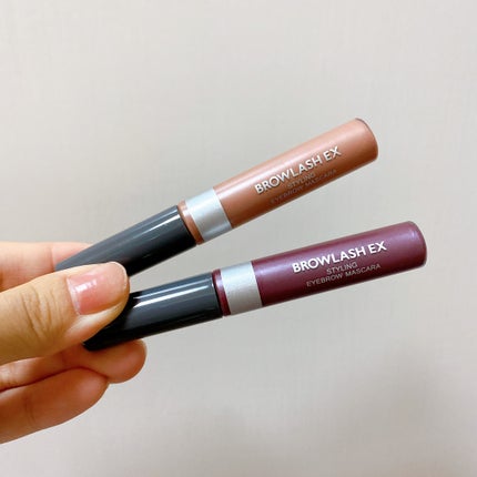 ブロウラッシュEX スタイリングアイブロウマスカラ ピンクブラウン/ブロウラッシュ/眉マスカラを使ったクチコミ(1枚目)
