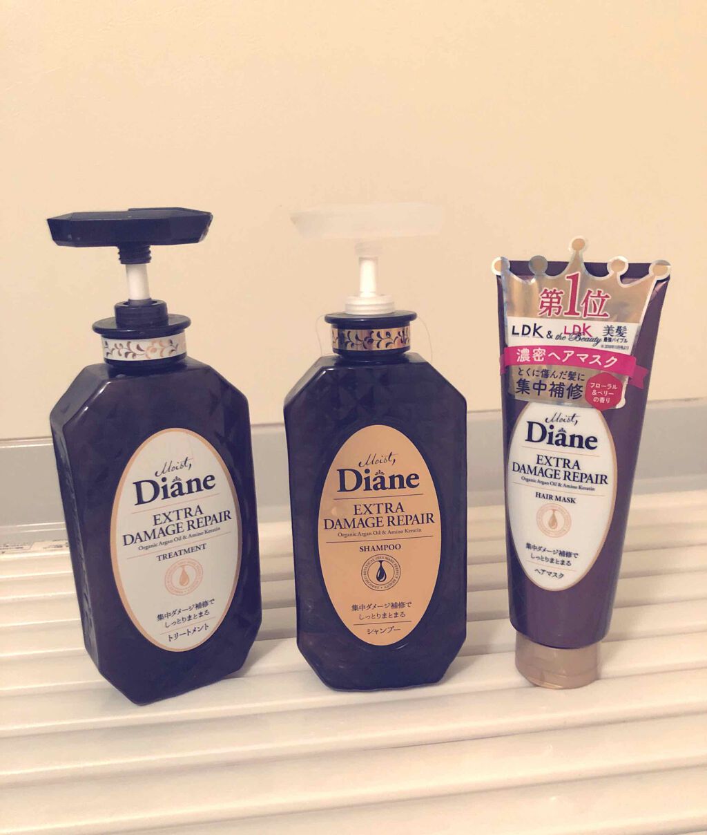 モイストダイアン パーフェクトビューティ エクストラダメージリペア ヘアマスク/ダイアン/ヘアマスク・ヘアパックを使ったクチコミ（1枚目）