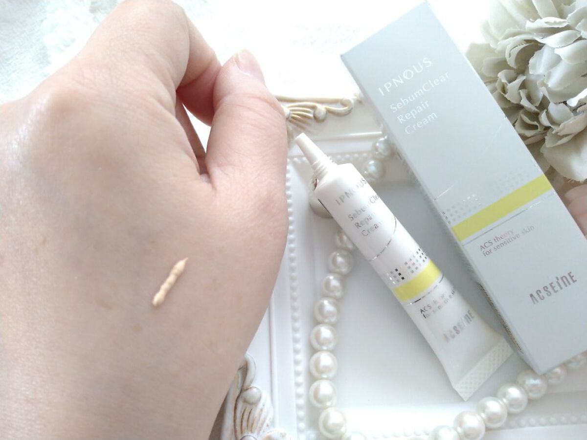 イプノス シーバムクリア リペアクリーム/ACSEINE/フェイスクリームを使ったクチコミ(4枚目)