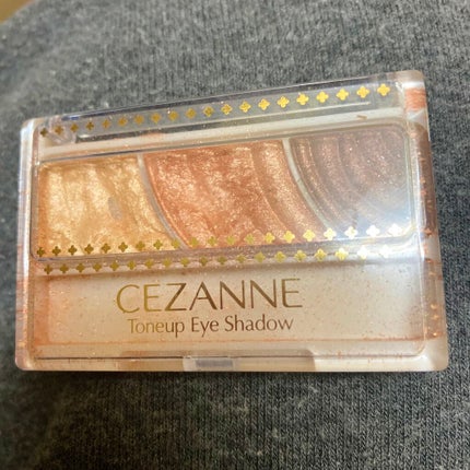 トーンアップアイシャドウ/CEZANNE/アイシャドウパレットを使ったクチコミ(2枚目)