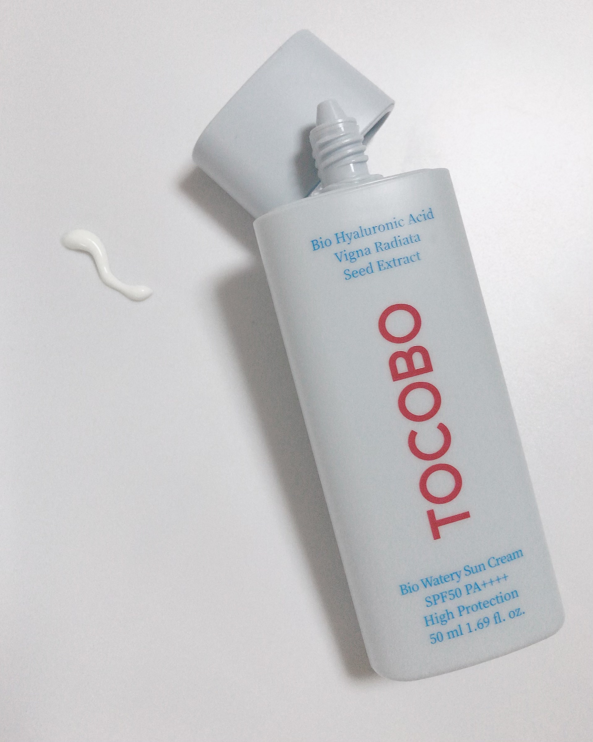 バイオウォータリーサンクリーム/TOCOBO/日焼け止めクリームを使ったクチコミ（2枚目）