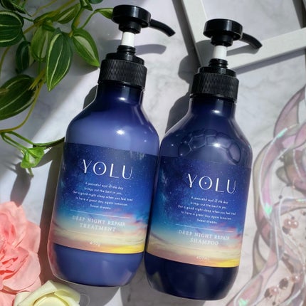 ディープナイトリペアシャンプー/トリートメント/YOLU/市販シャンプーを使ったクチコミ(6枚目)