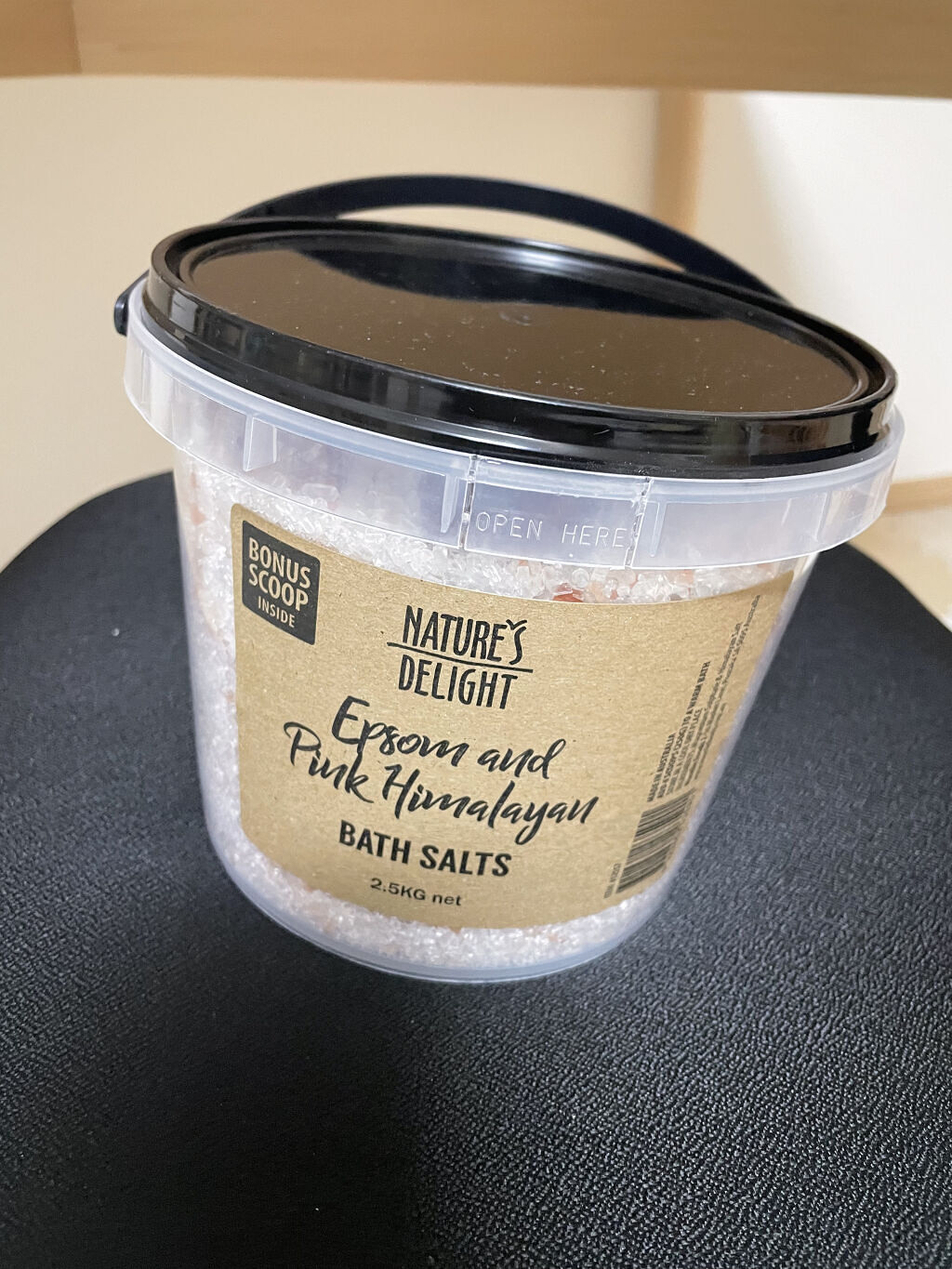 Epsom & Pink Himalayan Bath Salt/Natures Delight/無機塩系入浴剤を使ったクチコミ（1枚目）