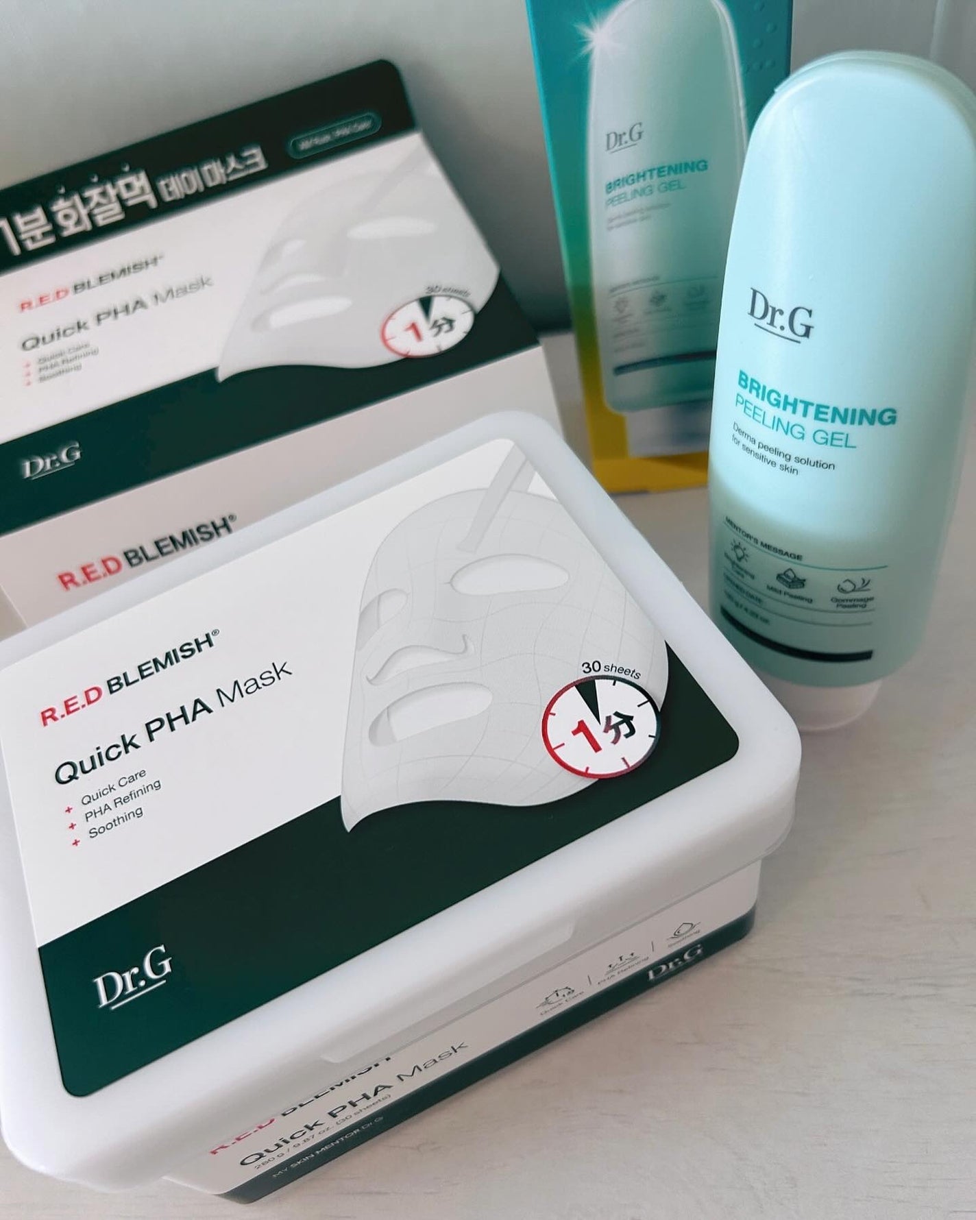 ブライトニングピーリングジェル/Dr.G/ピーリングを使ったクチコミ(7枚目)