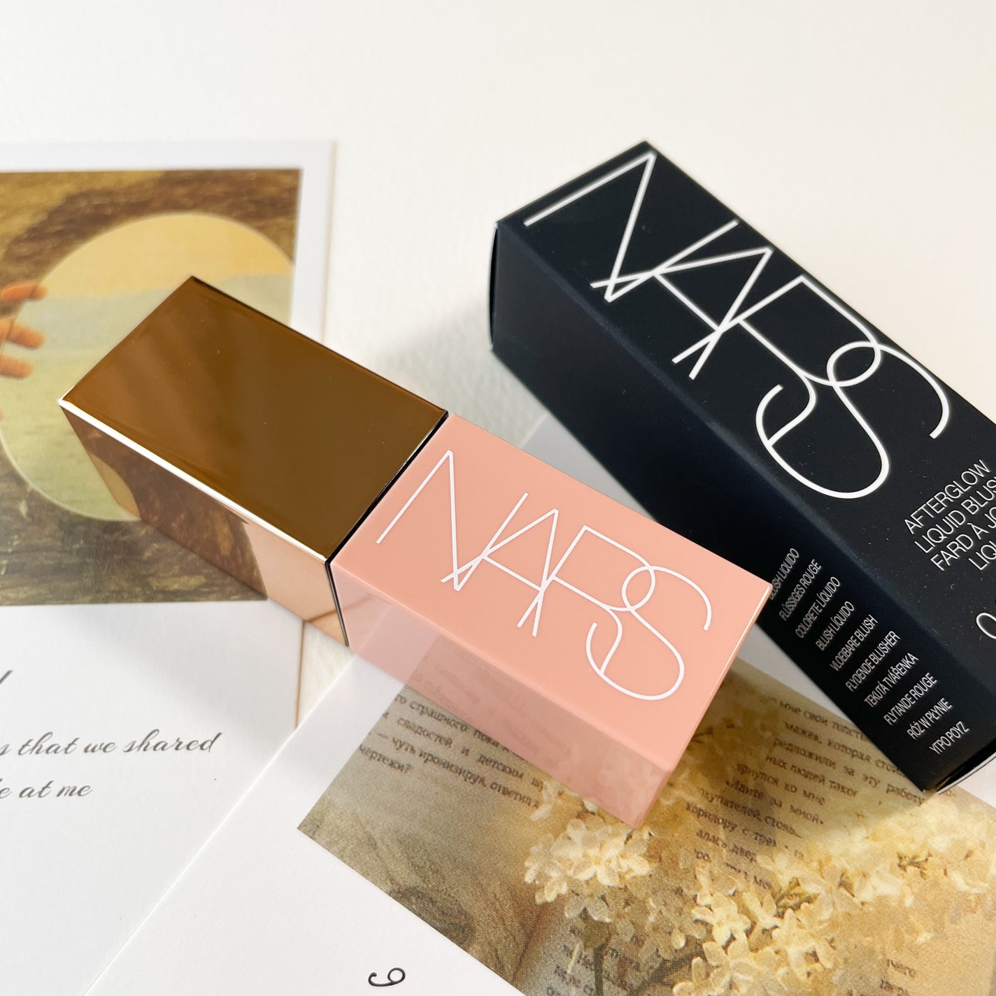 アフターグロー リキッドブラッシュ/NARS/リキッドチークを使ったクチコミ(1枚目)