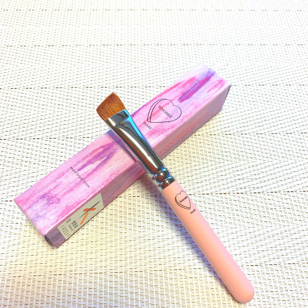 フーミー　アイブロウブラシ 熊野筆/WHOMEE/メイクブラシを使ったクチコミ（1枚目）