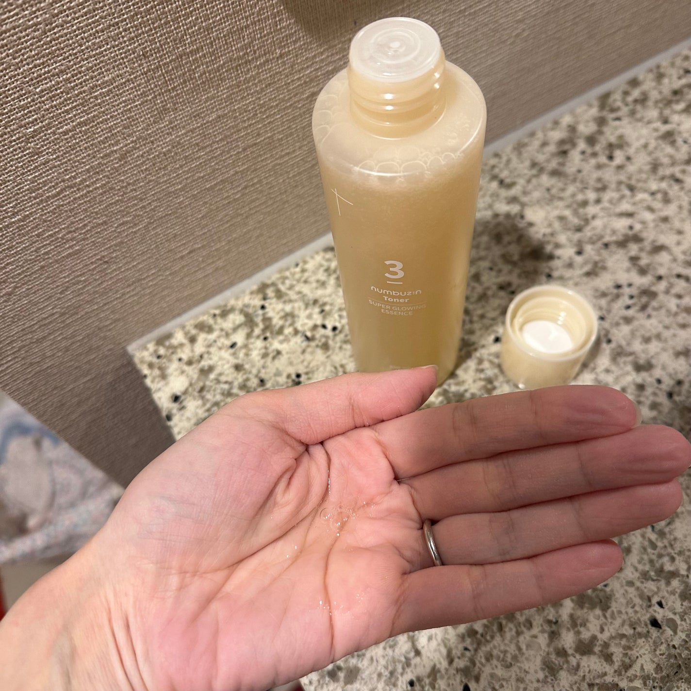 3番 うるツヤ発酵トナー/numbuzin/化粧水を使ったクチコミ(3枚目)