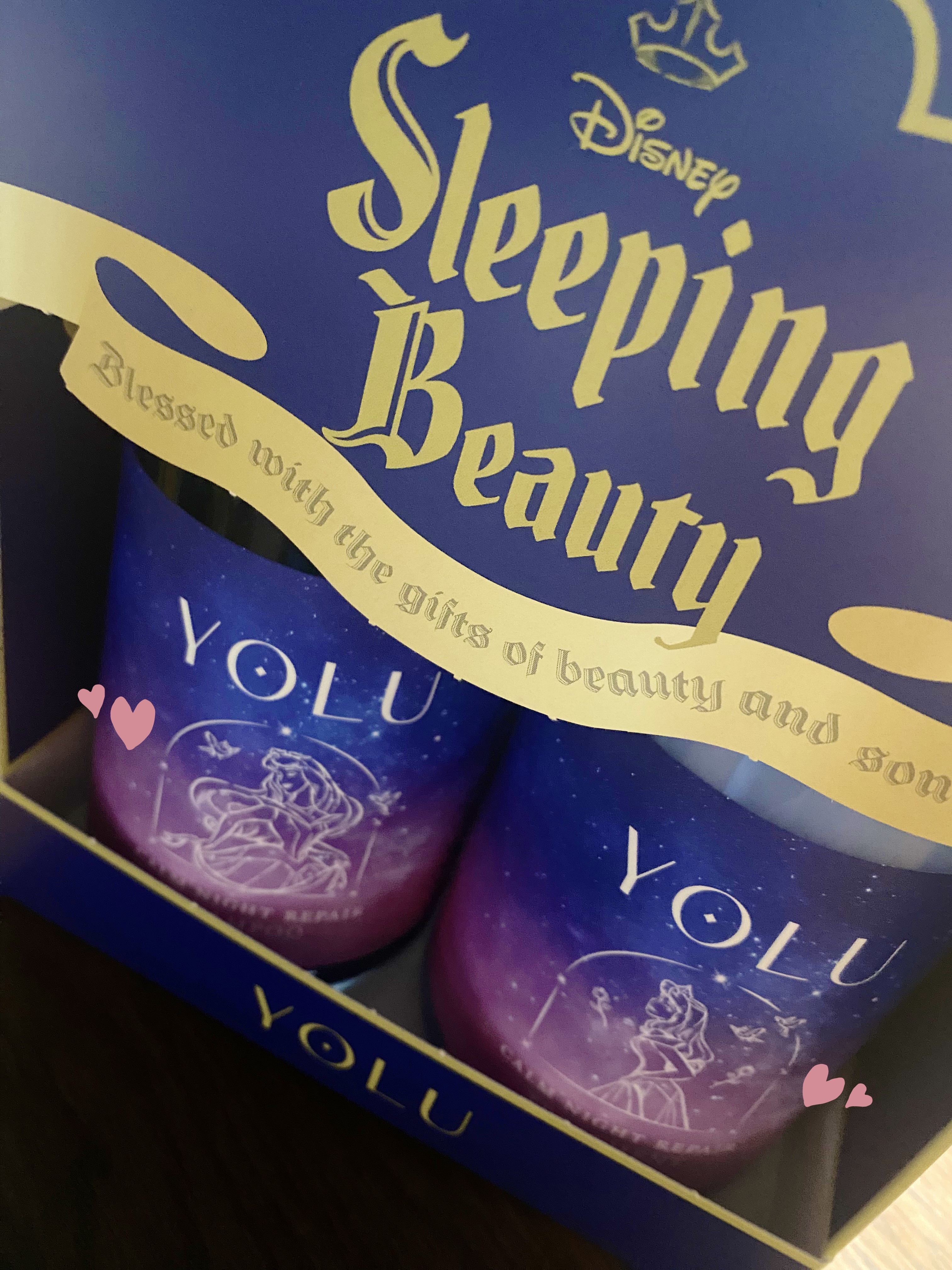 カームナイトリペアシャンプー／トリートメント トリートメント（限定デザイン）/YOLU/市販シャンプーを使ったクチコミ（1枚目）