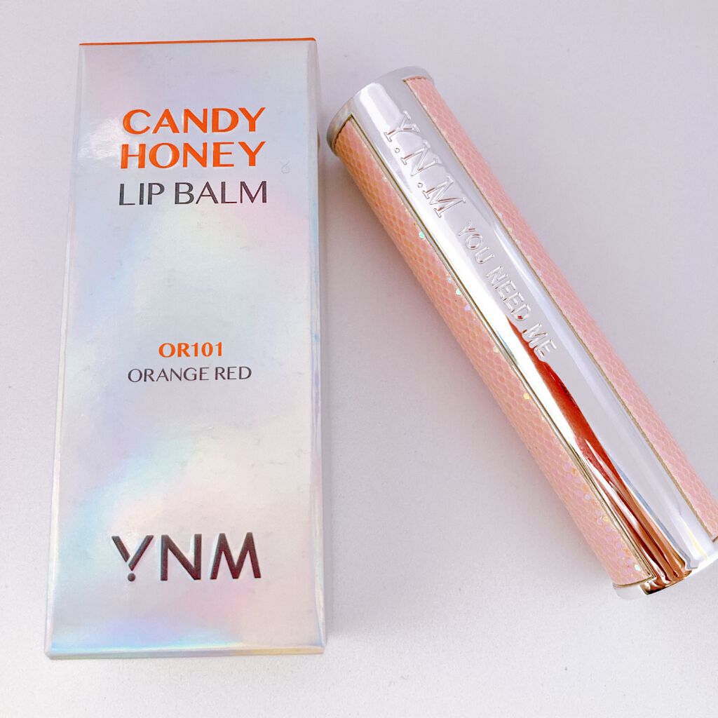 YNM  レインボーハニーリップバーム/YNM/リップバームを使ったクチコミ（2枚目）