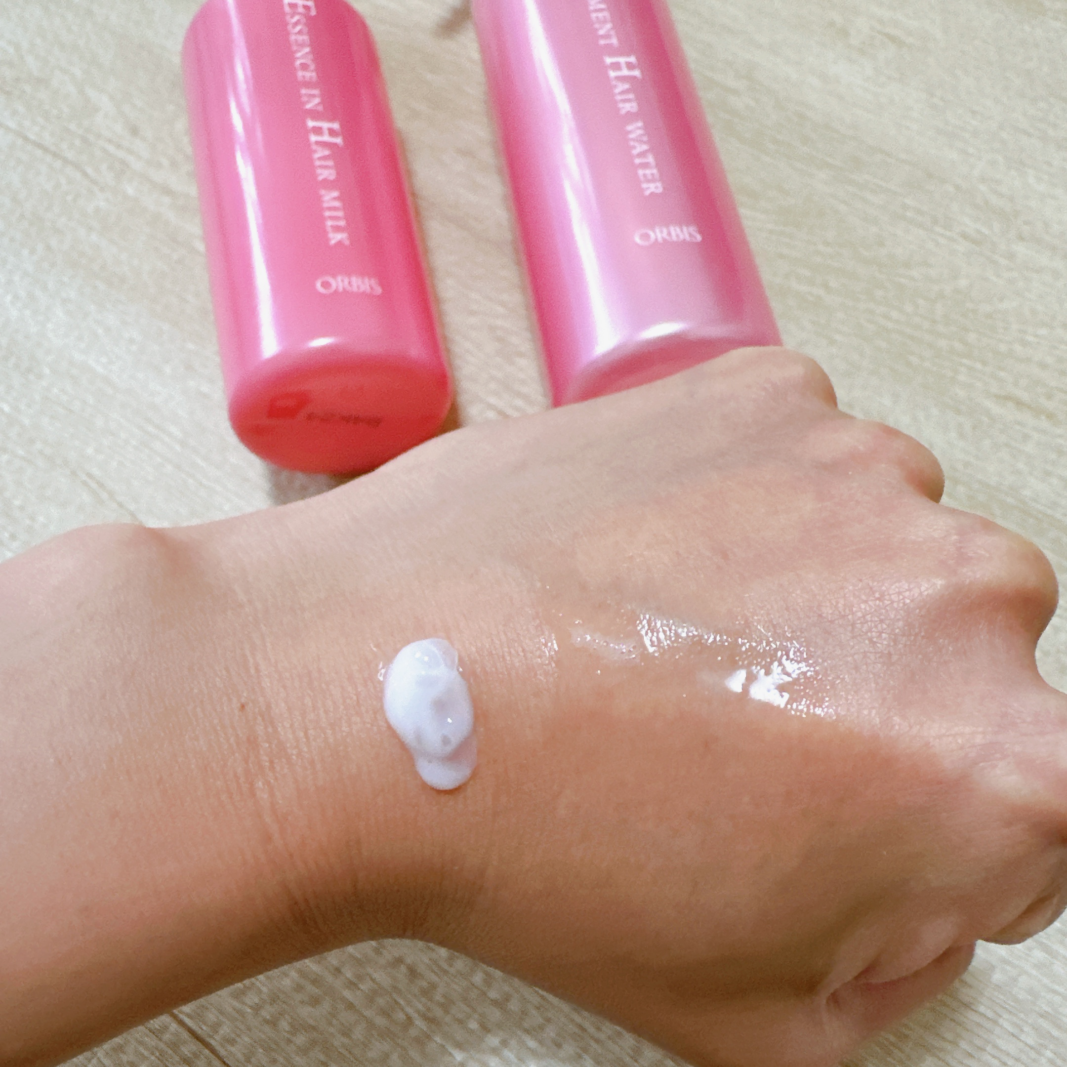 エッセンスインヘアミルク/オルビス/ヘアミルクを使ったクチコミ（3枚目）