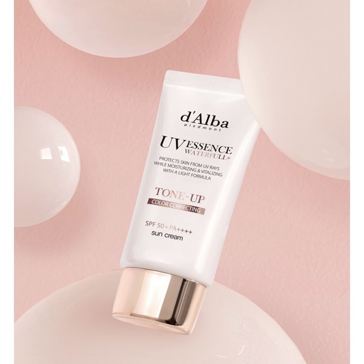 ウォータフルトーンアップサンクリーム/ダルバ/日焼け止めクリームを使ったクチコミ（2枚目）