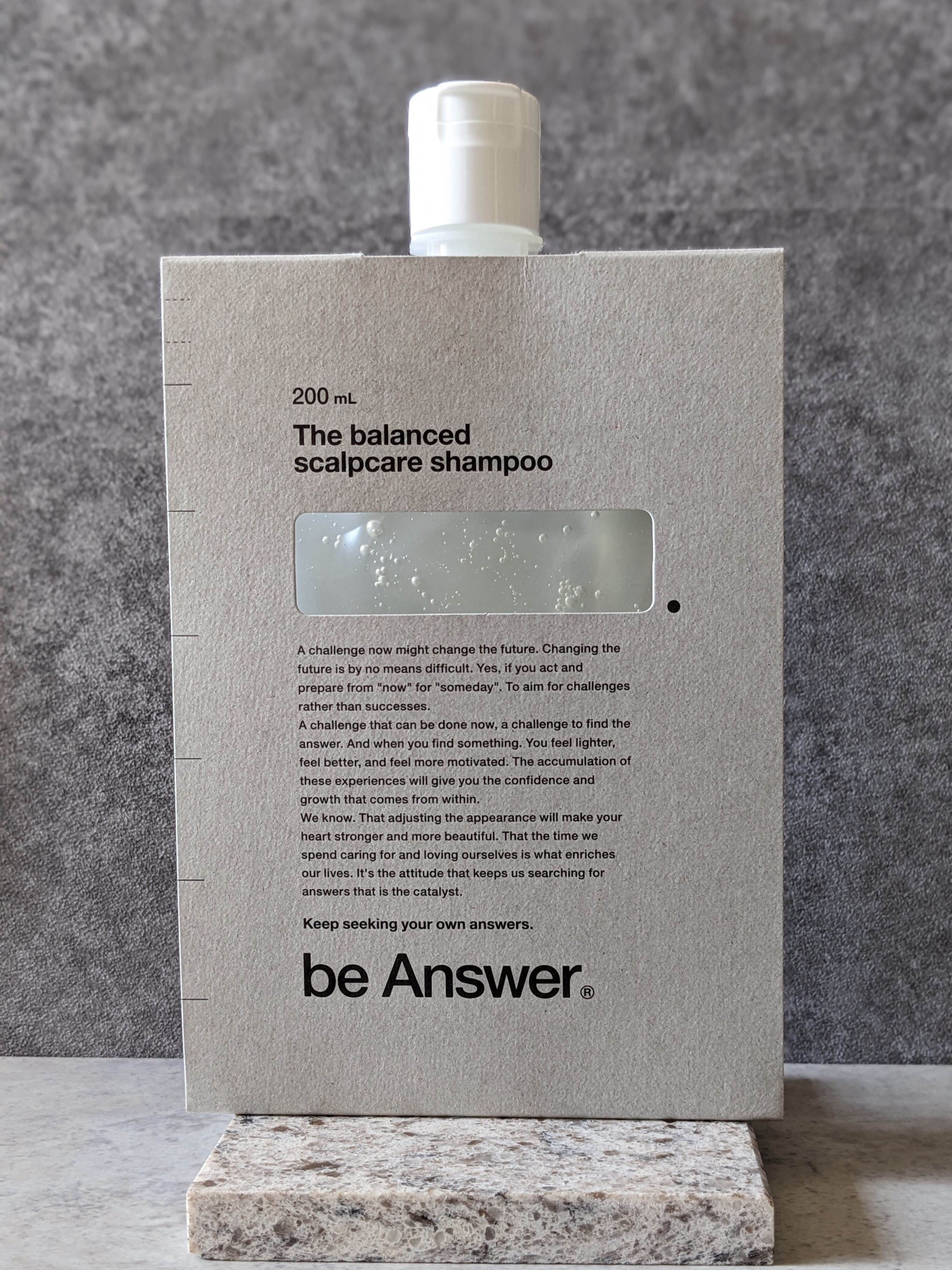 スカルプケアシャンプー/ビーアンサー/市販シャンプーを使ったクチコミ（1枚目）