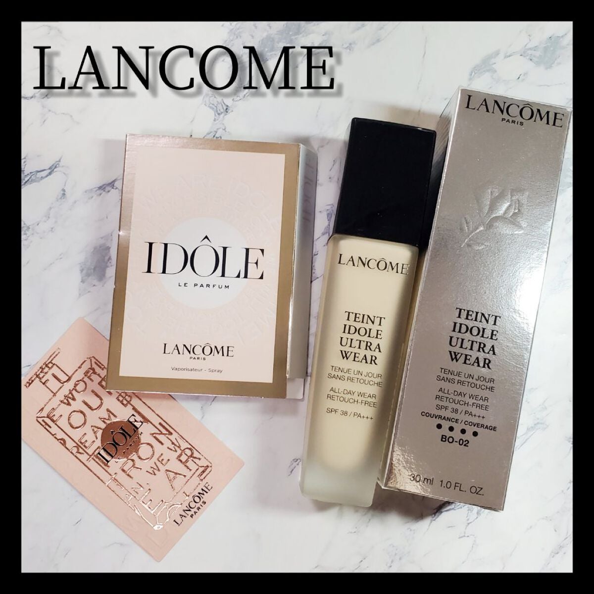 タンイドル ウルトラ ウェア リキッド/LANCOME/リキッドファンデーションを使ったクチコミ(1枚目)