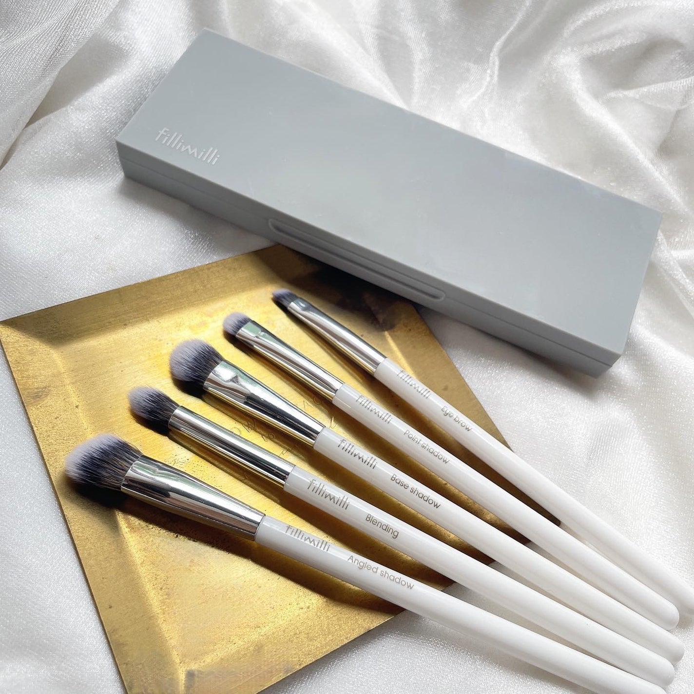 fillimilli アイメイクブラシセット/fillimilli/メイクブラシを使ったクチコミ(1枚目)