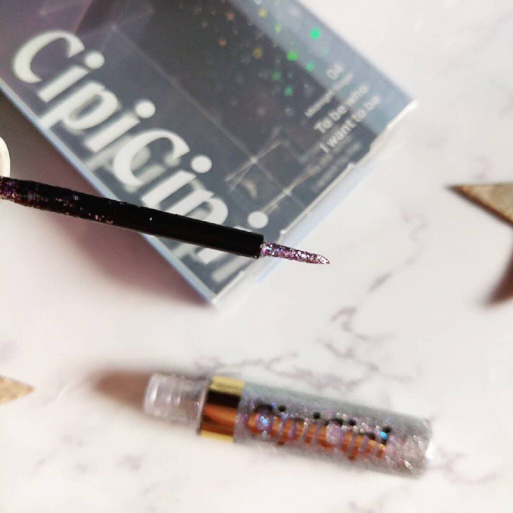 グリッターイルミネーションライナー/CipiCipi/リキッドアイライナーを使ったクチコミ(3枚目)