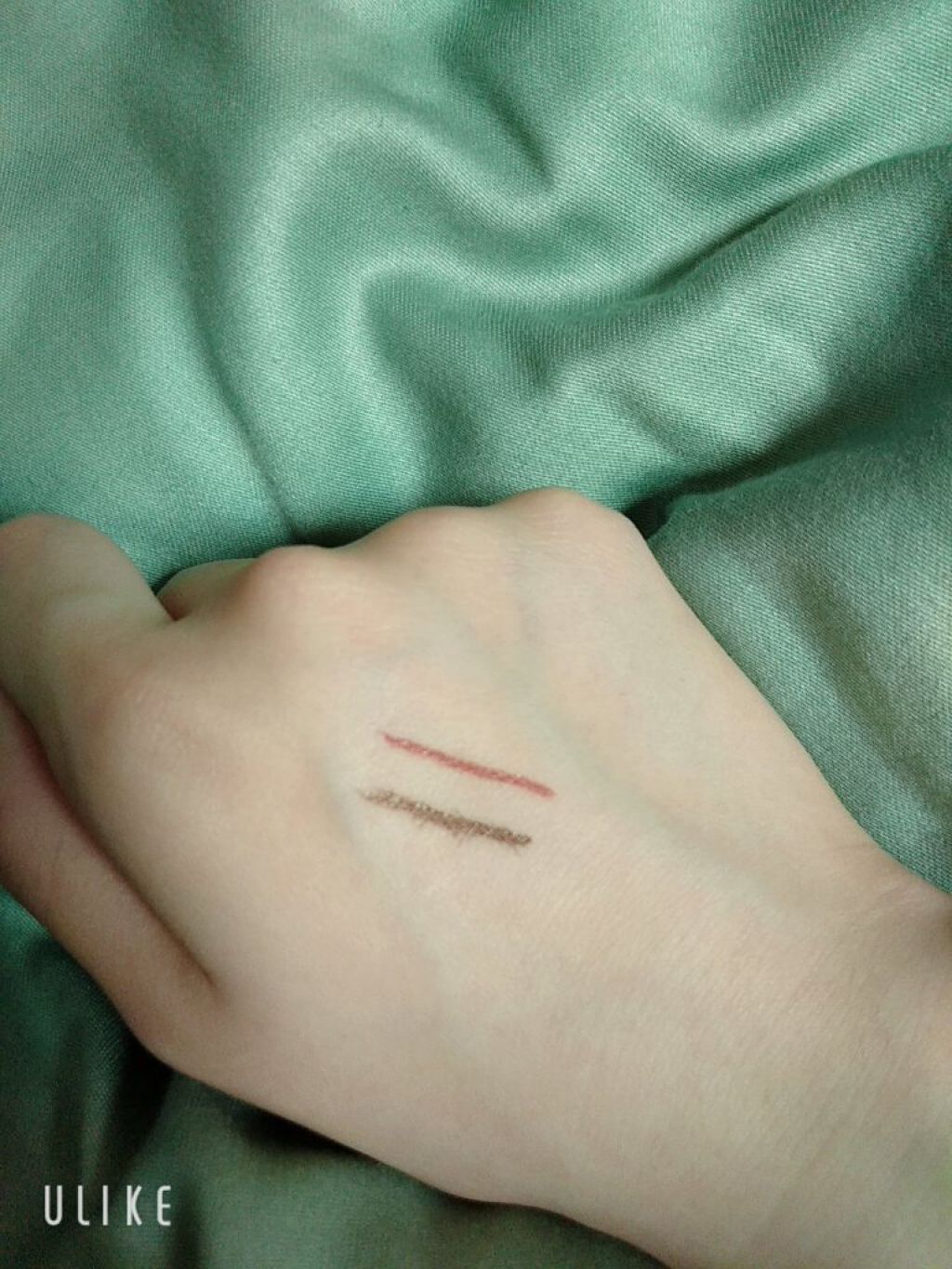 ニュアンスリキッドアイライナー/CEZANNE/リキッドアイライナーを使ったクチコミ(2枚目)