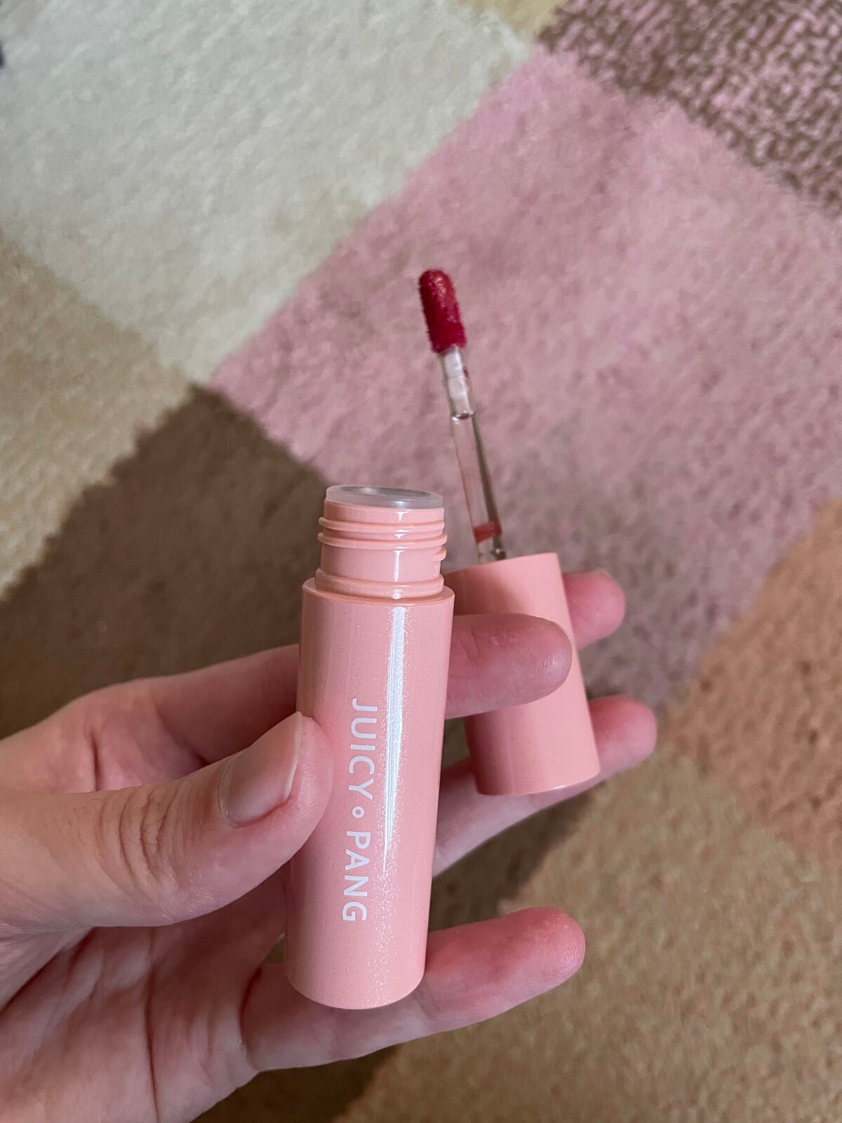 アピュー ジューシーパン スパークリングティント/A’pieu/口紅を使ったクチコミ(2枚目)