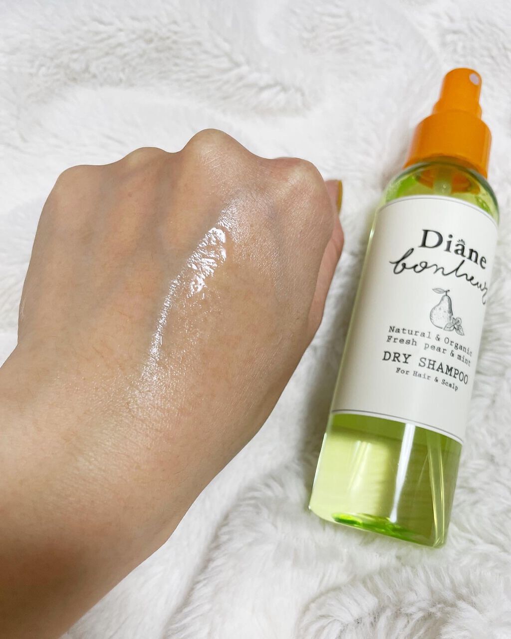 ダイアンボヌール ドライシャンプー フレッシュペア＆ミント/ダイアン/ドライシャンプーを使ったクチコミ（3枚目）