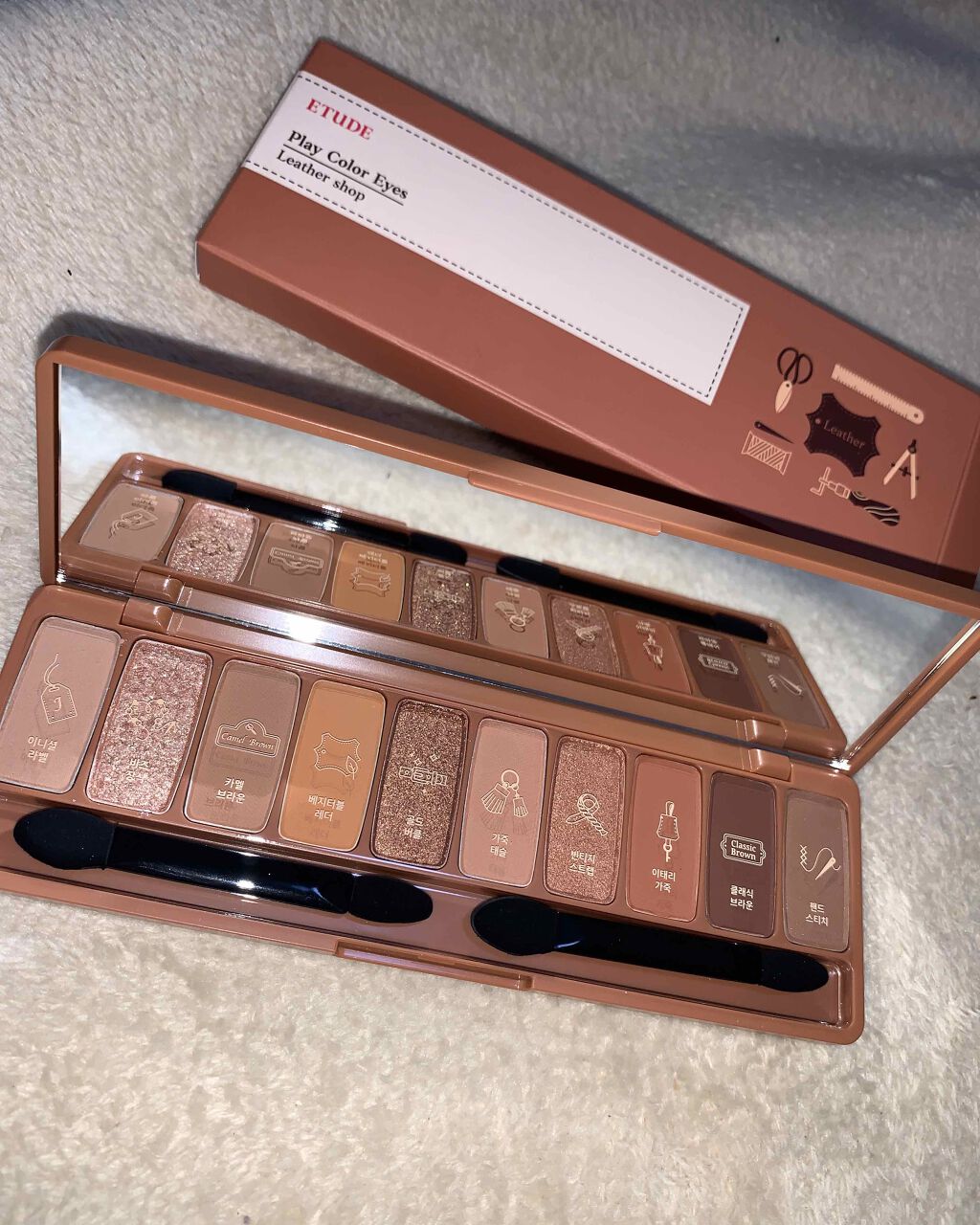 プレイカラー アイシャドウ/ETUDE/アイシャドウパレットを使ったクチコミ（1枚目）