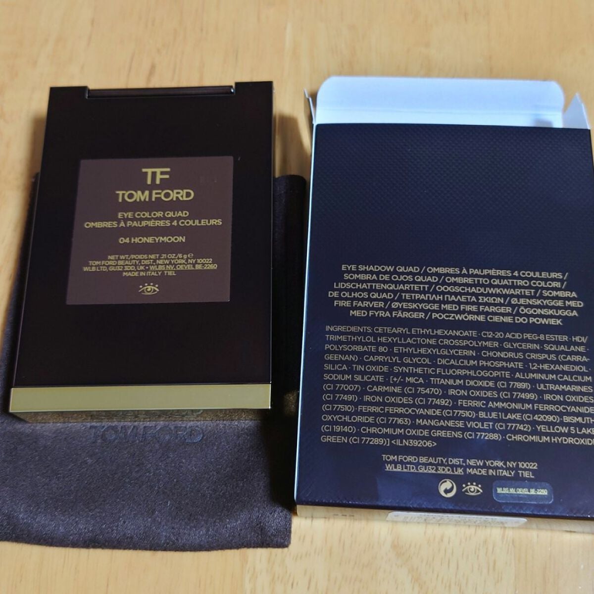 アイ カラー クォード/TOM FORD BEAUTY/アイシャドウパレットを使ったクチコミ(4枚目)