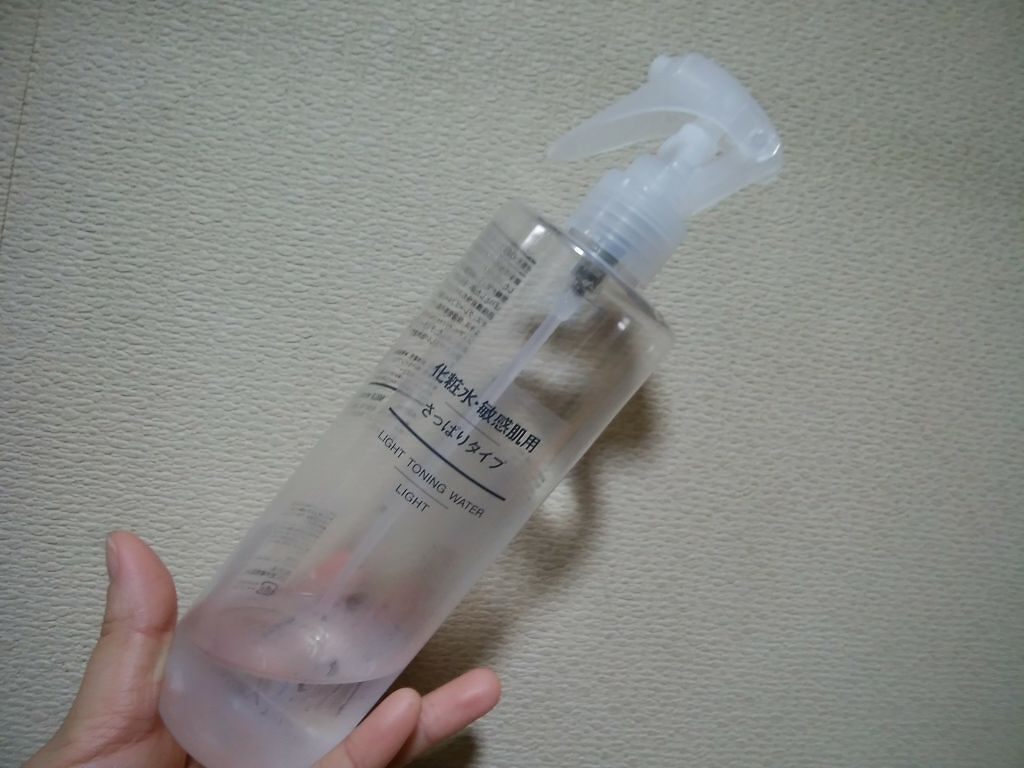 化粧水　敏感肌用　さっぱりタイプ/無印良品/化粧水を使ったクチコミ（1枚目）