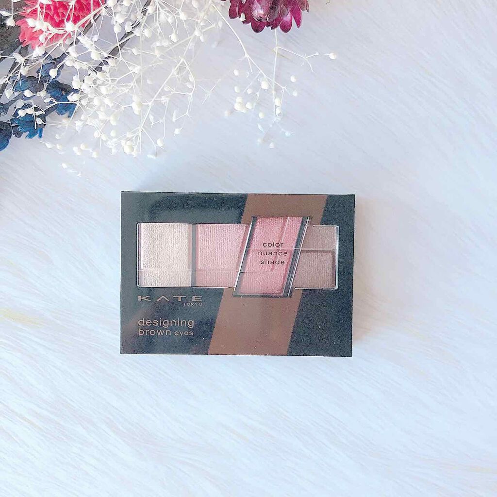 デザイニングブラウンアイズ/KATE/アイシャドウパレットを使ったクチコミ(1枚目)
